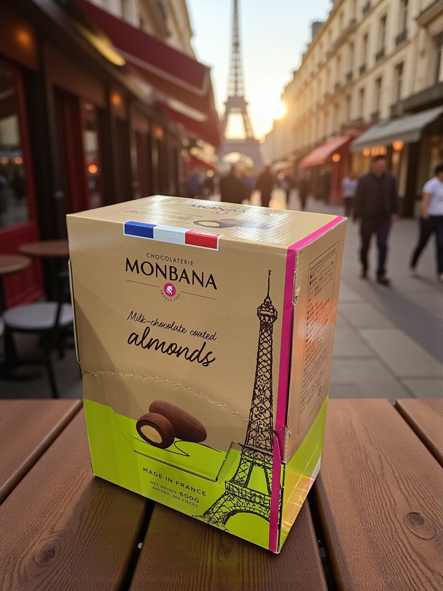 モンバナ ミルクチョコレート アーモンド 600g MONBANA