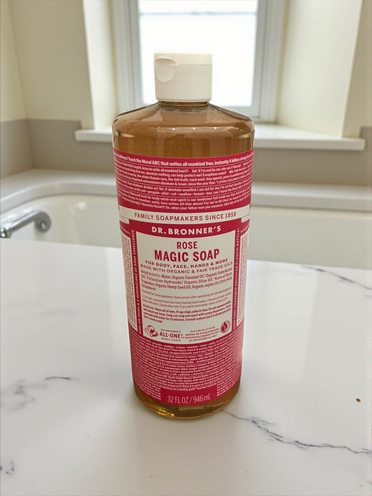 ドクターブロナー マジックソープ　946ml　ローズ 【オーガニック】【大容量でお得】