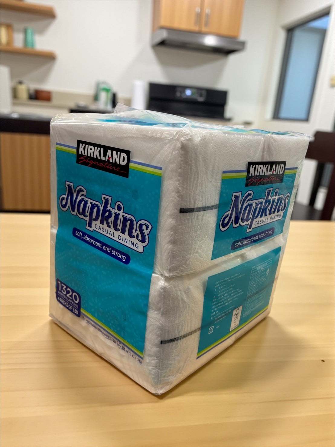 KSペーパーナプキン 1320枚  33㎝ × 33㎝  330枚×4セット  カークランドシグネチャー