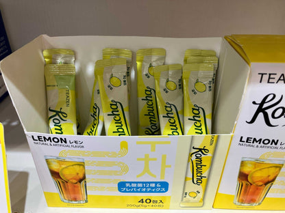 TEAZEN コンブチャ レモン味  1包 小分け販売  TEAZEN KOMBUCHA