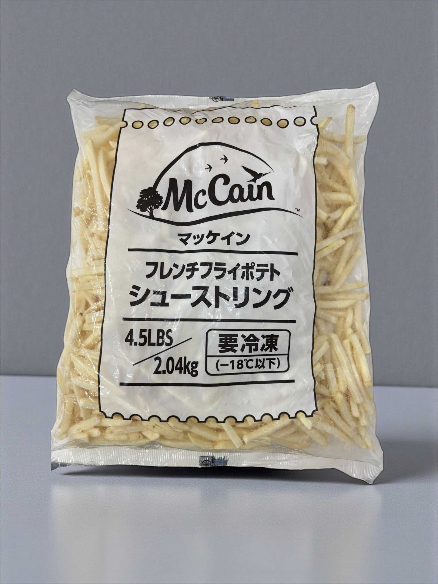 マッケイン ポテト  シューストリング カット  2kg  【冷凍商品】冷凍ポテト  冷凍食品  フライドポテト  Shoestring Cut  / McCain　　【定番人気】【売れています】
