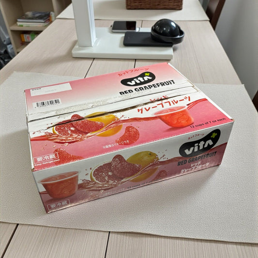 【冷蔵商品】ビタプラス レッドグレープフルーツ 198g x 12個  メキシコ産  vita＋