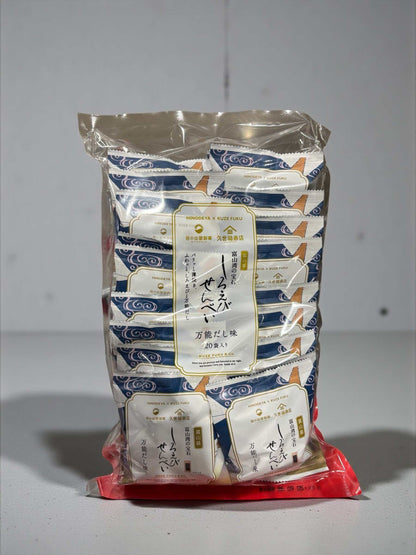 久世福商店 しろえびせんべい 万能だし味 13g x 20袋入り  日の出屋製菓