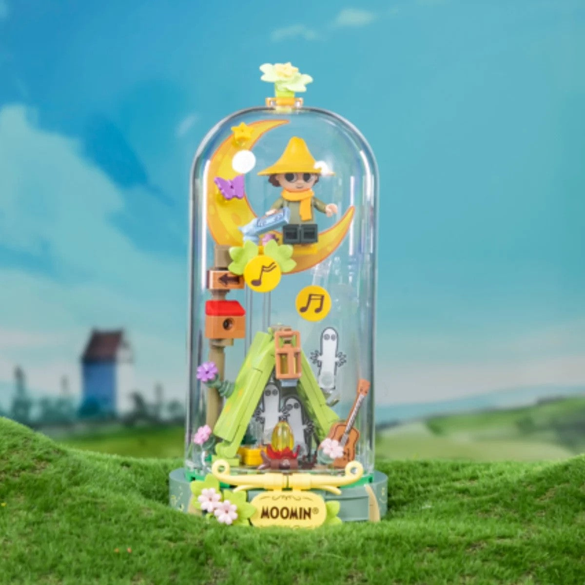 ムーミン スモール ドームフィギュア  PANTASY　フィギュア   デザイン スナフキン