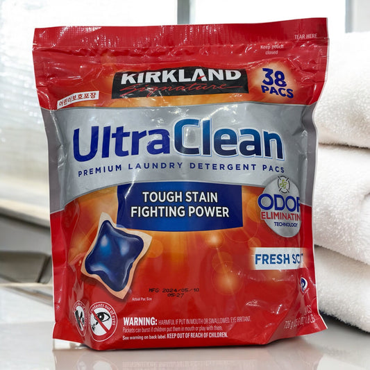 KS ウルトラ クリーン ランドリーパック  ジェルボール38個入り　衣料用洗剤　/ Ultra Clean