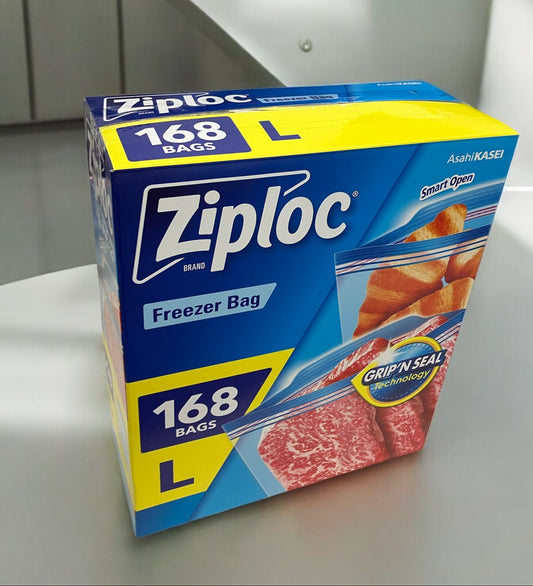 ジップロック  フリーザーバッグ  168枚入り　/Ziploc　【お得】