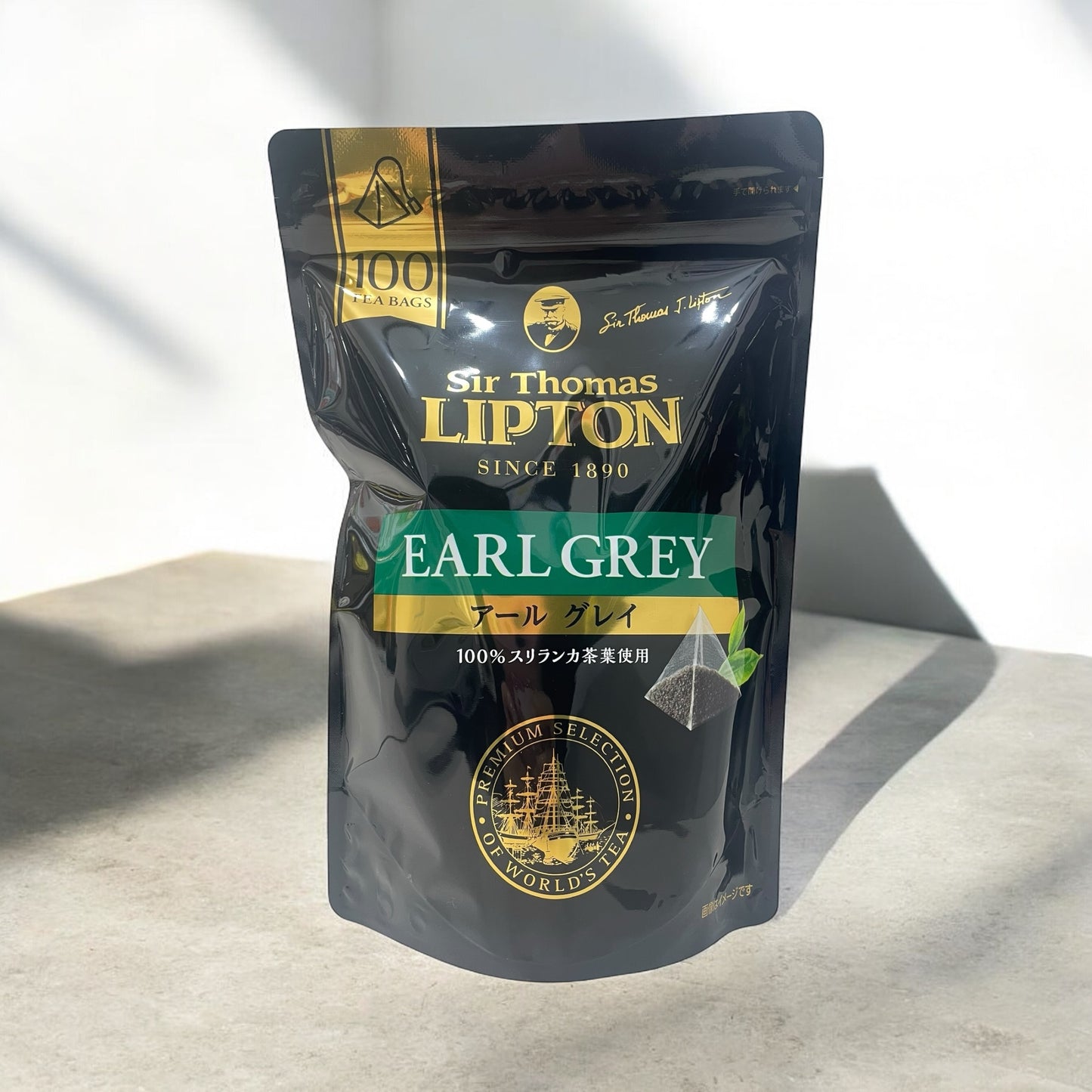 サー・トーマス　リプトン アールグレイ  100袋入り  200g  LIPTON EARL GREY