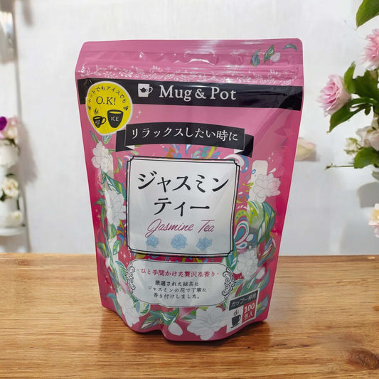 ジャスミンティー　100包み入り  パック    ジャスミン茶   /  Mug & Pot