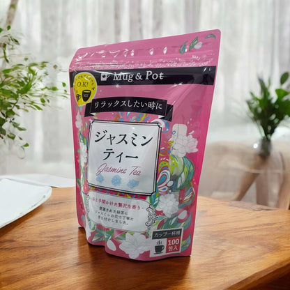 ジャスミンティー　100包み入り  パック    ジャスミン茶   /  Mug & Pot