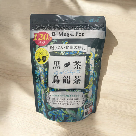 黒茶 烏龍茶　120包み入り パック  ウーロン茶   /  Mug & Pot