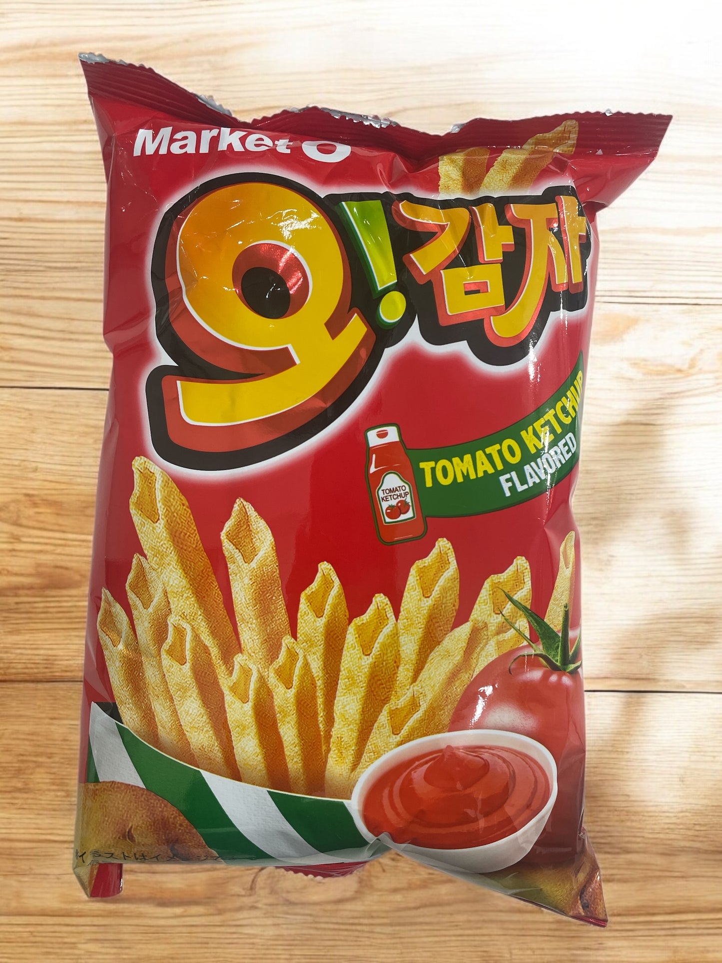 マーケットオー　オー！カムジャ  トマトケチャップ味　75g　韓国産　　　/  Market O