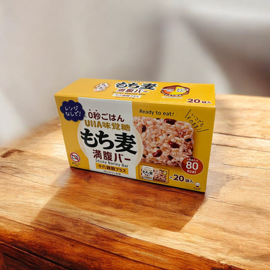 UHA味覚糖　もち麦 満足バー　20袋入り　1箱　【売れています】