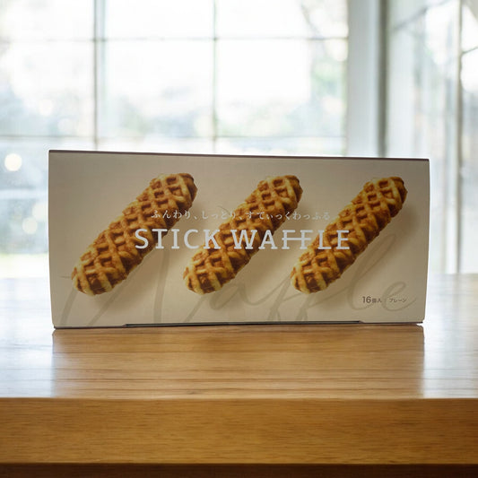 千年屋 ふんわり しっとり すてぃっくわっふる 16個入り   ワッフル  スティック  WAFFLE  洋菓子　国内製造