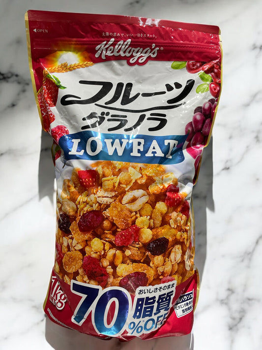 ケロッグ フルーツ グラノラ LOW FAT 1kg　シリアル  グラノーラ 朝食【お得】