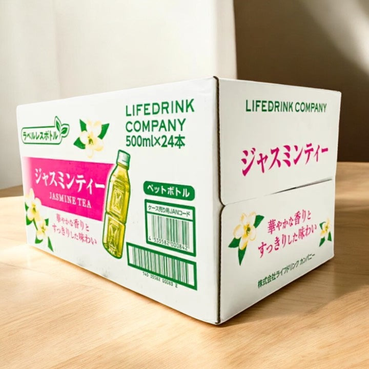 ジャスミン茶  500ml  ペットボトル  × 24本セット  ラベルレス  【お得】 / LDC ライフドリンクカンパニー