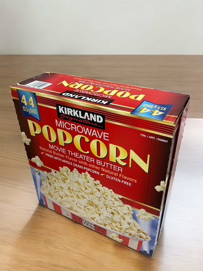KS 電子レンジ用  ポップコーン 44袋入り 1箱セット【定番人気】/カークランドシグネチャー