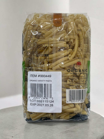 ガロファロ オーガニック ショートパスタ カサレッチェ 500gパッケージ画像