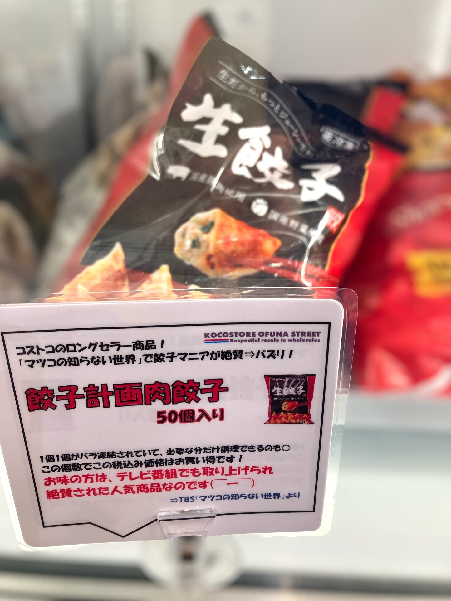 【冷凍商品】餃子計画 肉餃子  1kg  50個入り　冷凍餃子  国内生産【定番人気】【売れています】  テレビで紹介　マツコの知らない世界