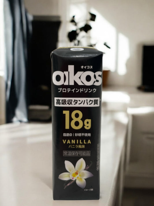 ダノン  オイコス  プロテイン ドリンク  バニラ 風味  240ml　パック飲料　OIKOS 高吸収たんぱく質