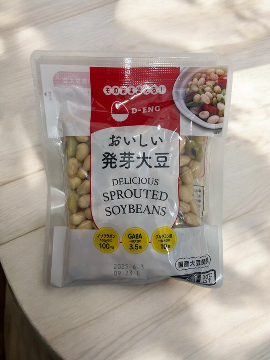 【冷蔵商品】 おいしい発芽大豆　150g  国産大豆使用