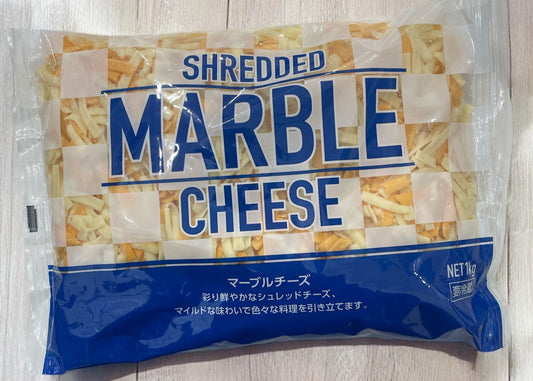 【冷蔵商品 チーズ】ムラカワ　マーブルシュレッドチーズ　1000g  【お得】