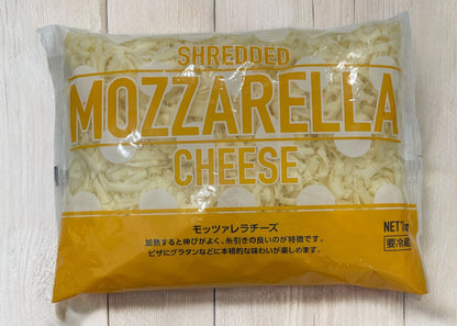 【冷蔵商品 チーズ】ムラカワ　モッツァレラ シュレッドチーズ　1000g  【お得】