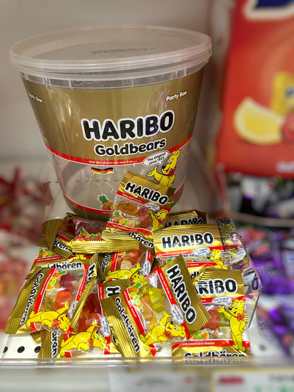 ハリボー ミニゴールドベアー ドラム  グミ キャンディー  1,000g入り   / HARIBO　ドイツ産