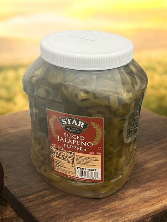 スター　ハラペーニョ　2.83kg  酢漬け  瓶詰 SLICED JALAPENO 【大容量でお得】【定番人気】　/  STAR