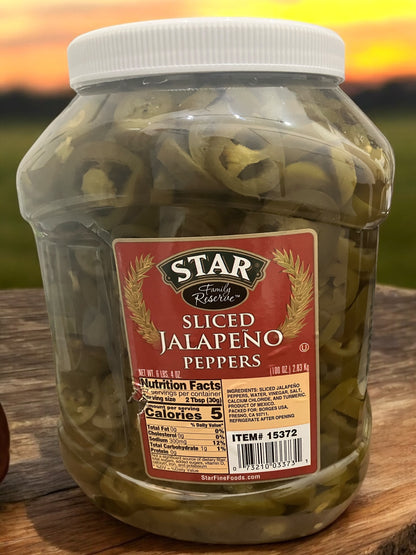 スター　ハラペーニョ　2.83kg  酢漬け  瓶詰 SLICED JALAPENO 【大容量でお得】【定番人気】　/  STAR