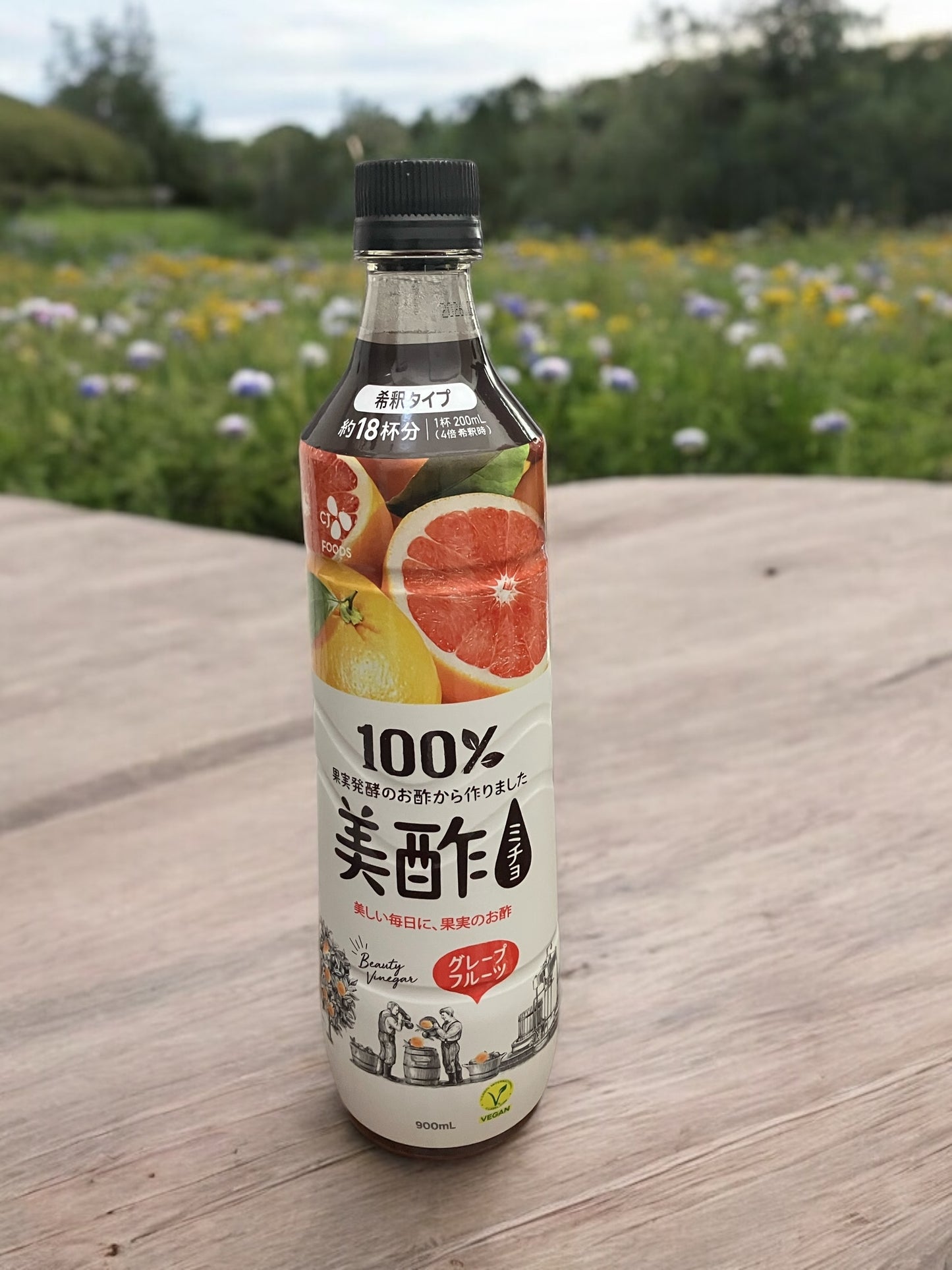 美酢 ミチョ  グレープフルーツ　900ml　希釈タイプ