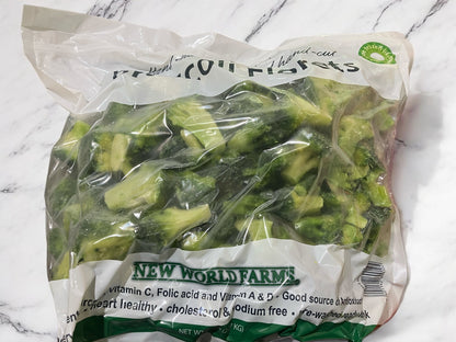 【冷凍商品】 NEW WORLD FARMS   冷凍ブロッコリー  2.27kg