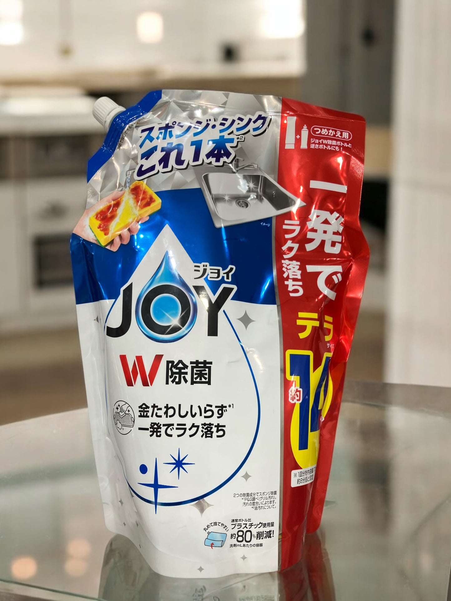 JOY ジョイ  超特大ジャンボ テラ サイズ 1.81L Ｗ除菌つめかえ用 さやわか微香　【お得】