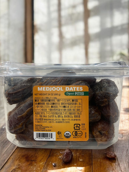 ナチュラルディライツ オーガニック デーツ  なつめやし 680g 種なし  MEDJOOL DATES　/ NATURAL DELIGHTS アメリカ産