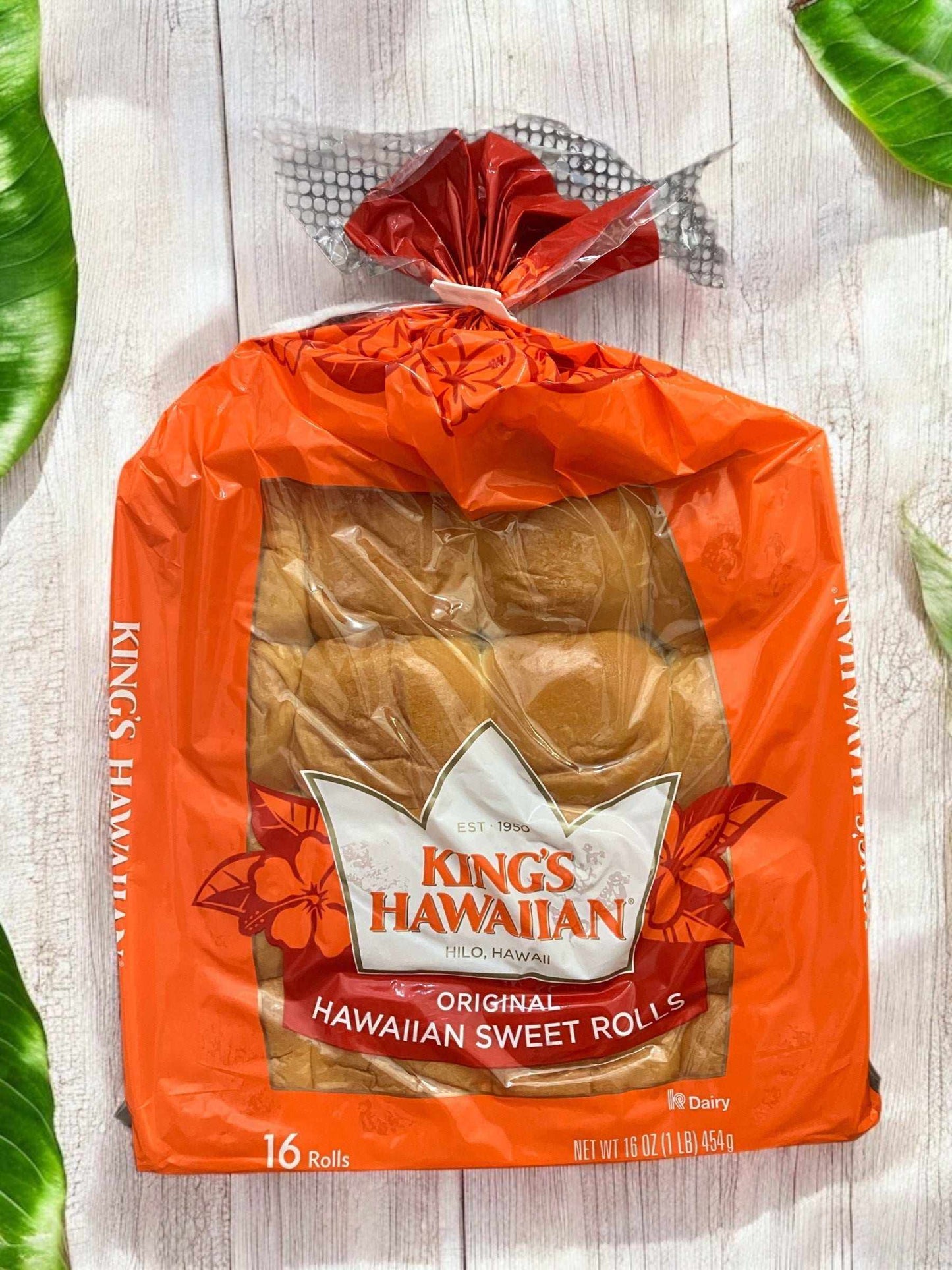 キングスハワイアン スイートロール 16ロール 454g 