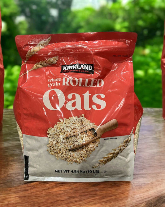 KS オートミール 4.54kg カークランドシグネチャーオーツ麦100%カナダ産パッケージ