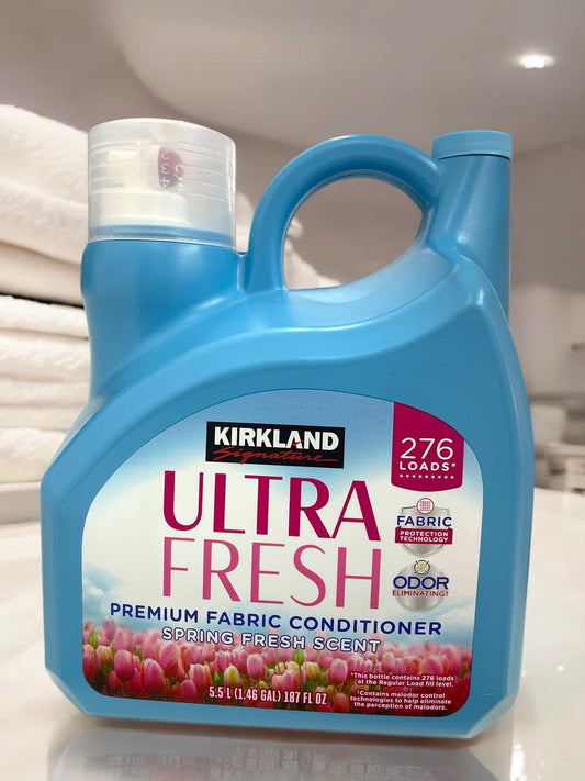 ウルトラフレッシュ スプリングフレッシュ 柔軟剤 5.5L 276回分 カークランドシグネチャー