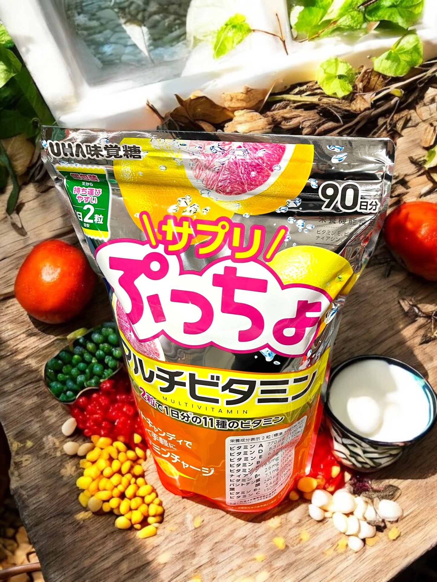 サプリぷっちょ マルチビタミン 90日分ソフトキャンディ健康サポート商品パッケージ