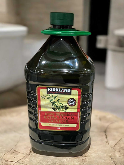 コストコ カークランドシグネチャー スパニッシュ エクストラバージン オリーブオイル 3L ボトル