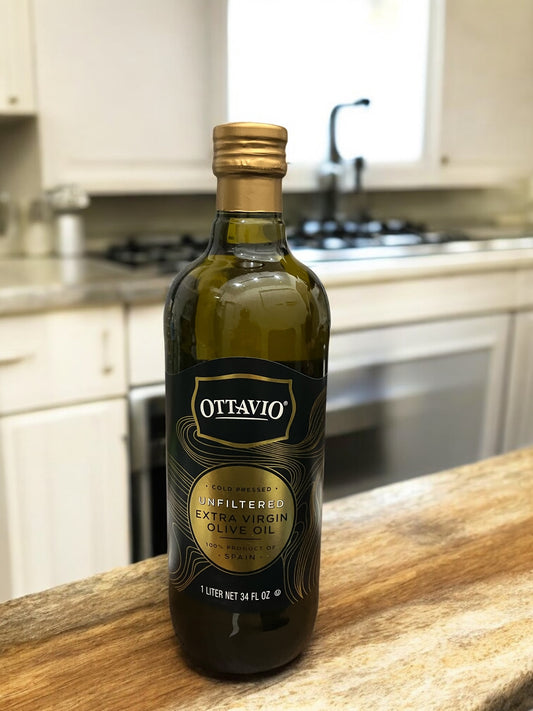 オッタビオ エクストラバージン オリーブオイル 1L   無濾過  コールドプレス製法　OTTAVIO