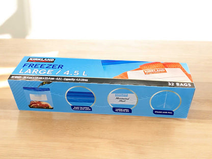 KSフリーザーバッグLサイズ32枚入りパッケージイメージ
