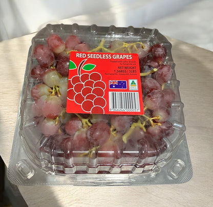 【冷蔵商品】レッドシードレスグレープ 1.36kg 種なし