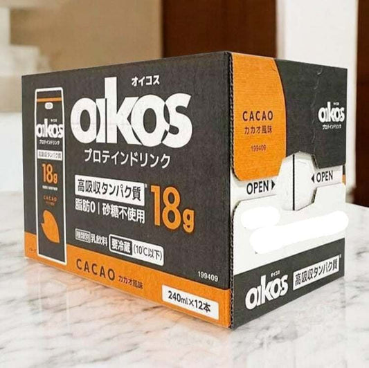 ダノンオイコス高吸収タンパク質プロテインドリンクカカオ風味240ml×12パック