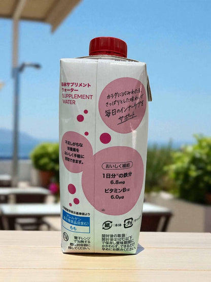 森永 サプリメントウォーター  鉄分 香るもも水  330ml
