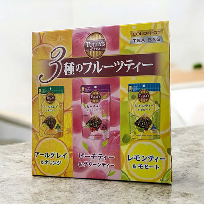 TULLY'S & TEA フルーツティー 3種アソート 72袋　タリーズ アンド ティー