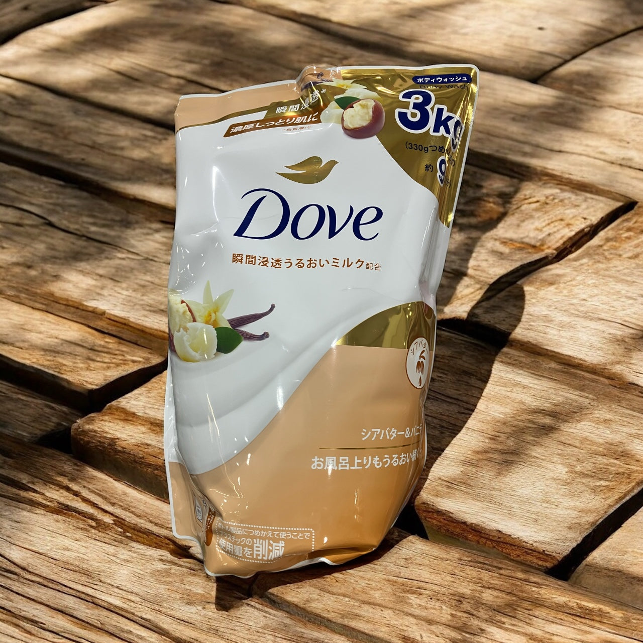 ダヴ ボディウォッシュ  シアバター＆バニラ  詰替え用 3㎏  Dove