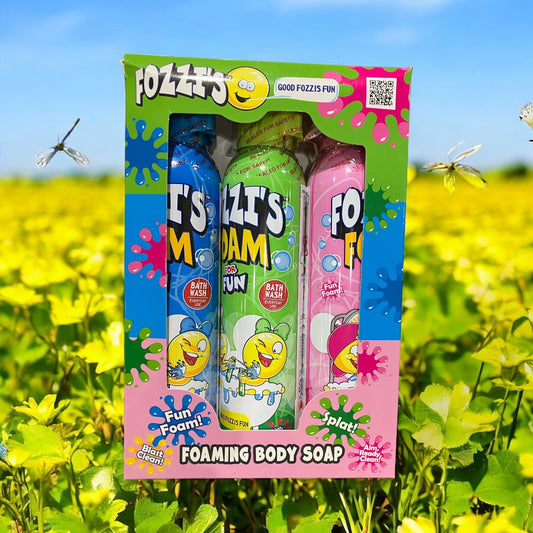 フォッジルズ  とびだすフォーミング ボディソープ 3本セット  Fozzi's