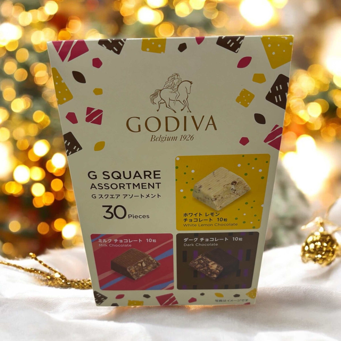 ゴディバ  Gスクエア アソートメント  30ピース