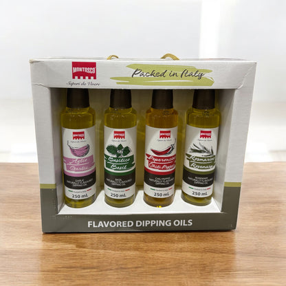 LA COLINA TOSCANA  フレーバーディッピングオイル    ギフトセット 229g × 4本  イタリア産