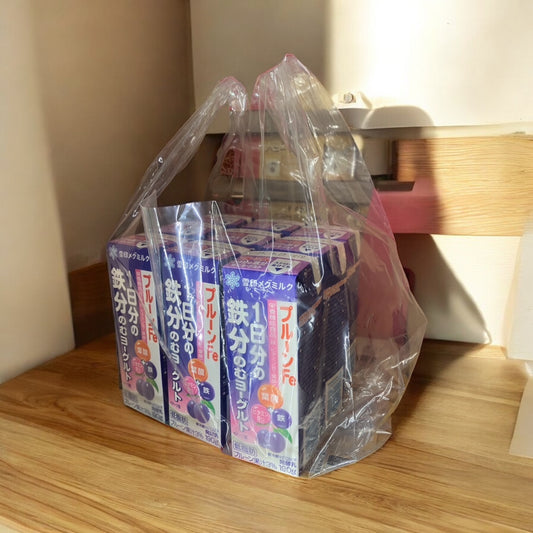 【冷蔵商品】雪印  メガミルク  のむヨーグルト プルーンFe  1日分の鉄分 190g × 9本