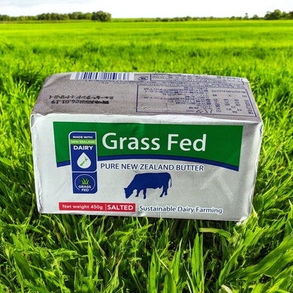 【冷蔵商品】マリンフード  グラスフェッドバター  450g  ニュージーランド産  Grass Fed  有塩バター